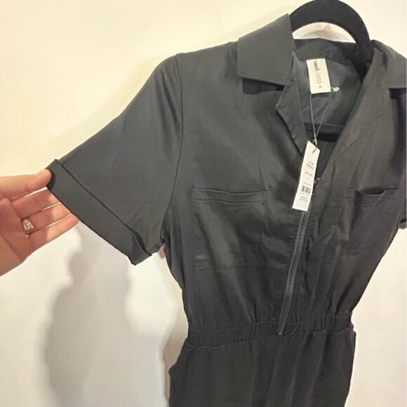 SMASH & TESS (the KIMI overalls) new with tags size x-small. Black. Super soft! - Picture 6 of 12